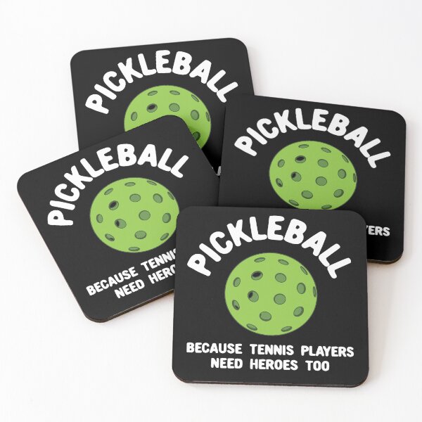 Item preview, Funny Pickleball Because Tennis Players Need Heroes designed and sold by Huhnerdieb Apparel.