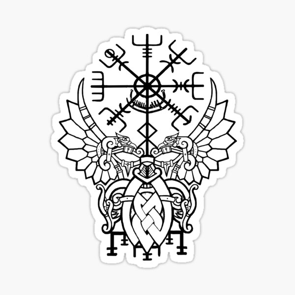 Odin by Dimon Taturin Sticker