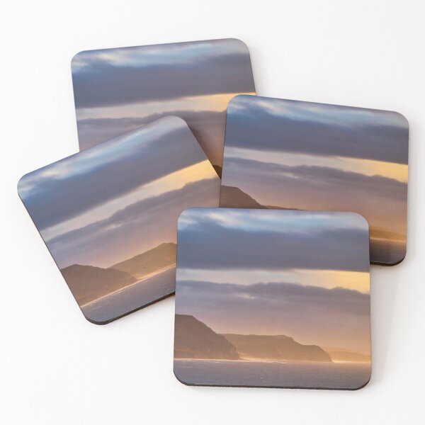 Item preview, Stormy Winter Sunrise Over The Jurassic Coastline designed and sold by Dorset Girl.