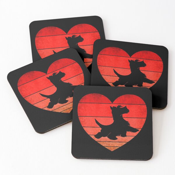 Artikelvorschau, Scottie Valentine, Vintage Heart Sunset entworfen und verkauft von ACC .