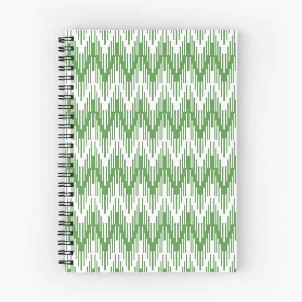 Item preview, Green and White Striped Chevron Ripple Pattern Pairs DE 2022 Trending Color Golf Course DE5601 designed and sold by ColorOfTheYears.