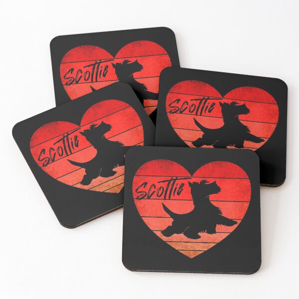 Artikelvorschau, Scottie Valentine, Vintage Heart Sunset entworfen und verkauft von ACC .