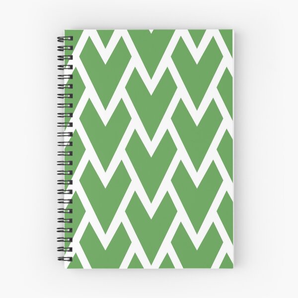 Item preview, Green and White Tessellation Line Pattern 17 Pairs DE 2022 Trending Color Golf Course DE5601 designed and sold by ColorOfTheYears.