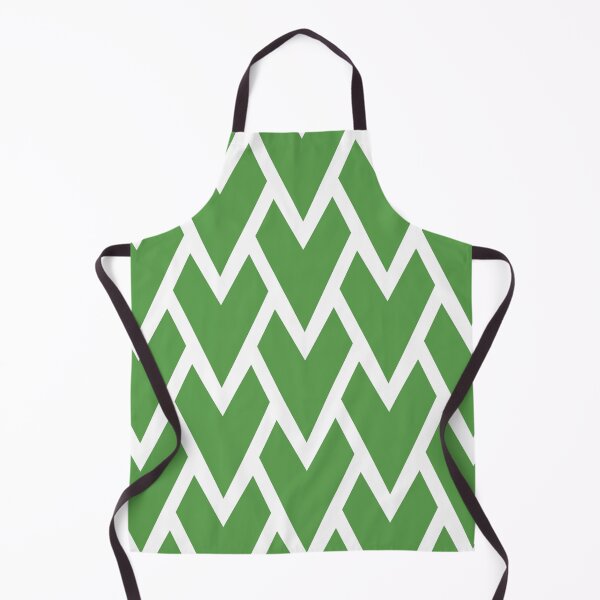Item preview, Green and White Tessellation Line Pattern 17 Pairs DE 2022 Trending Color Golf Course DE5601 designed and sold by ColorOfTheYears.