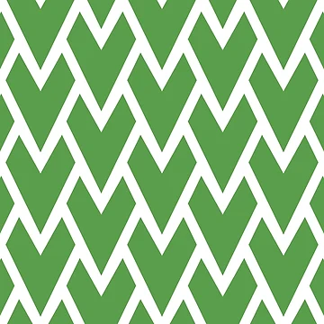 Vorschaubild zum Design Green and White Tessellation Line Pattern 17 Pairs DE 2022 Trending Color Golf Course DE5601 von ColorOfTheYears