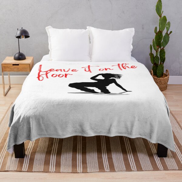 Item preview, Silhouette dancer - Leave it on the floor Dance Design Jazz hip hop break dance girl designed and sold by DonaldGaylord.