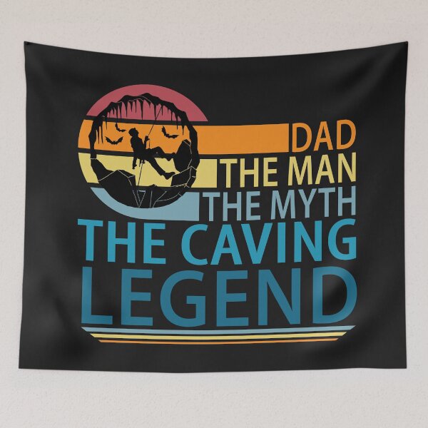 Item preview, Dad, The Man, The Myth, The Caving Legend designed and sold by TravelScientist.