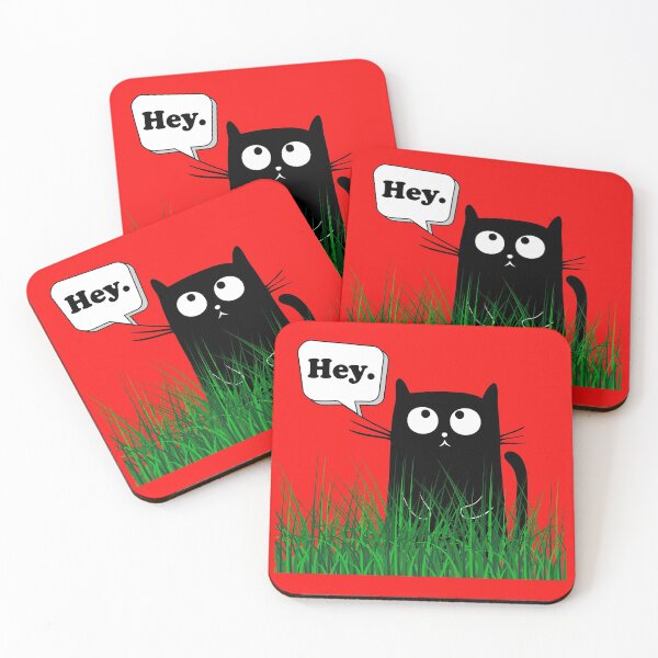Item preview, Cat Says Hey! designed and sold by SwnCreations.