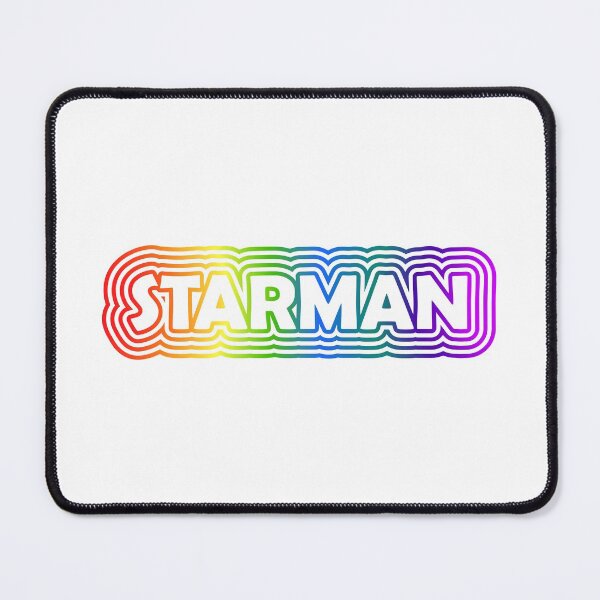 Item preview, Starman rainbow pulse designed and sold by Jokertags.