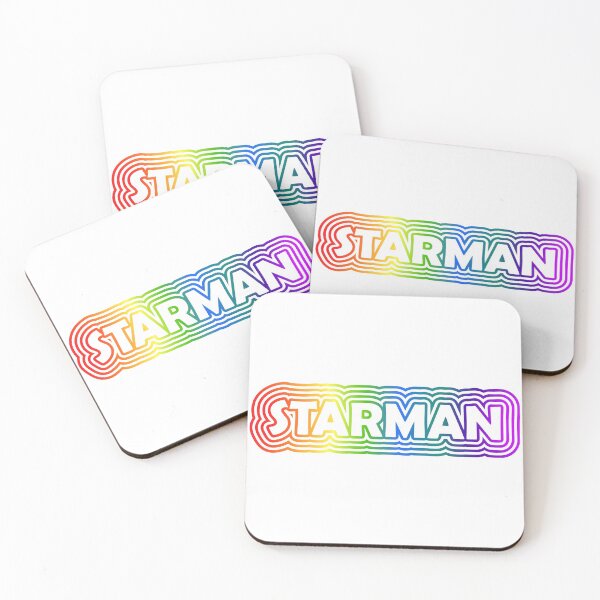 Item preview, Starman rainbow pulse designed and sold by Jokertags.