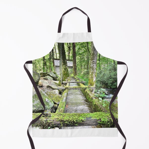 Item preview, Reagan Tub Mill At Roaring Fork Stream Great Smoky Mountains designed and sold by LisaWootenPhoto.