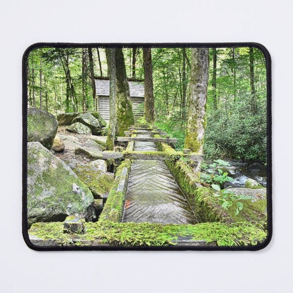 Item preview, Reagan Tub Mill At Roaring Fork  Stream Great Smoky Mountains  designed and sold by LisaWootenPhoto.