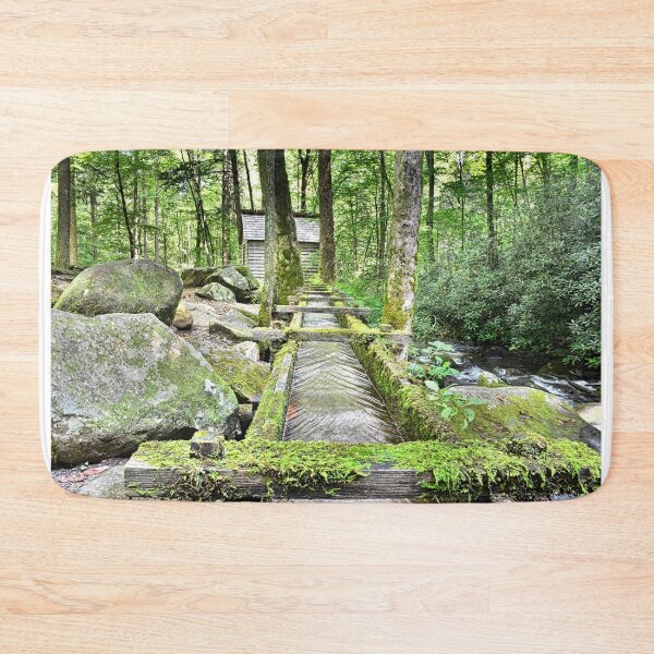 Item preview, Reagan Tub Mill At Roaring Fork  Stream Great Smoky Mountains  designed and sold by LisaWootenPhoto.