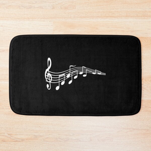 Item preview, Musical notes Music Dad text in treble clef designed and sold by ryanbrian.