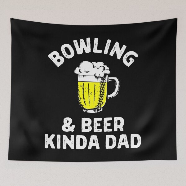 Item preview, Bowling & beer kinda dad designed and sold by TheGreenGoat.