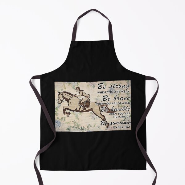 Item preview, Cowgirl Riding Horses Be Strong When You Are Weak - Girl Rides Horses Poster Gift designed and sold by douglasNVD.