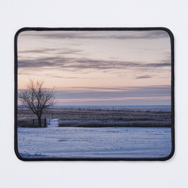 Item preview, Snowy Kansas Prairie Sunrise designed and sold by Suz Garten.