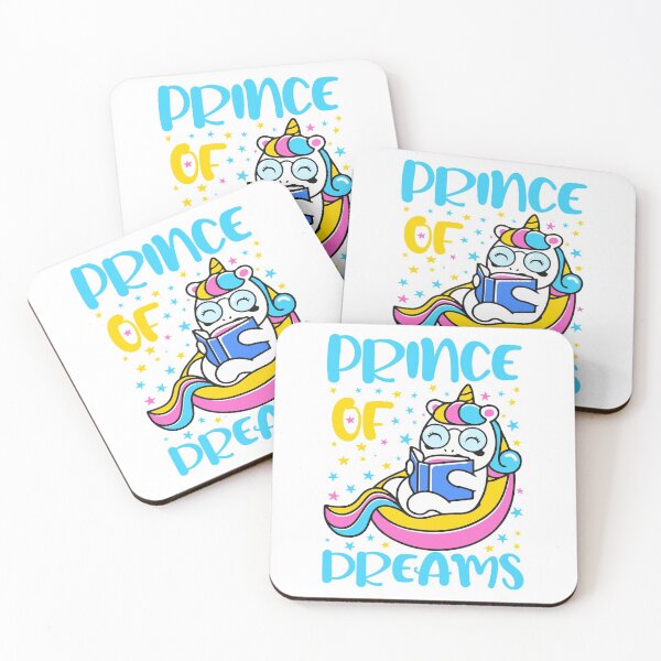 Item preview, unicorn dreams-funny animal typography designed and sold by Hartics.