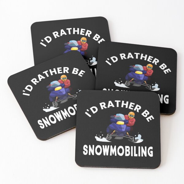 Item preview, I'd Rather Be Snowmobiling designed and sold by ZiesMerch.