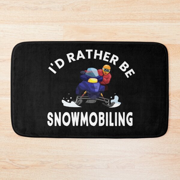 Item preview, I'd Rather Be Snowmobiling designed and sold by ZiesMerch.