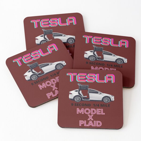 Item preview, Model X Plaid 9 second 1/4 mile. designed and sold by wildwesdesigns.