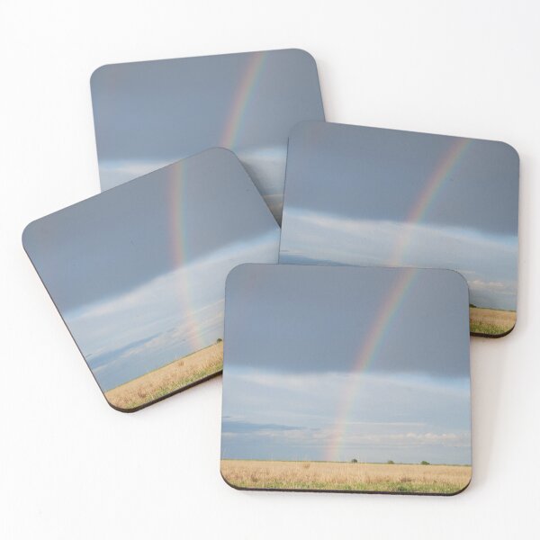 Item preview, Double Rainbow on Kansas Prairie designed and sold by Suz Garten.