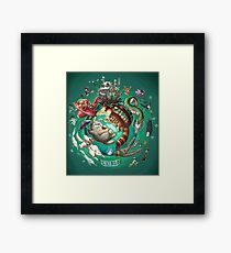 Ghibli Tribute Framed Print