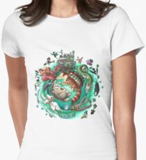 Ghibli Tribute Women's Fitted T-Shirt