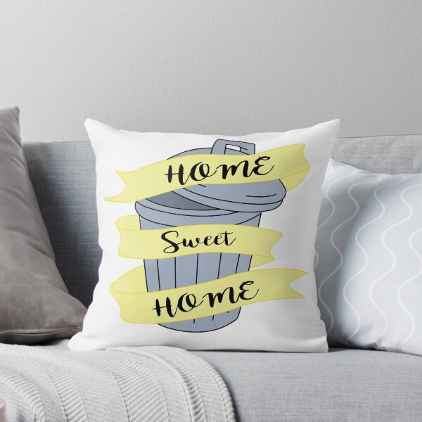 Item preview, home sweet home trash can  designed and sold by neanderjane.