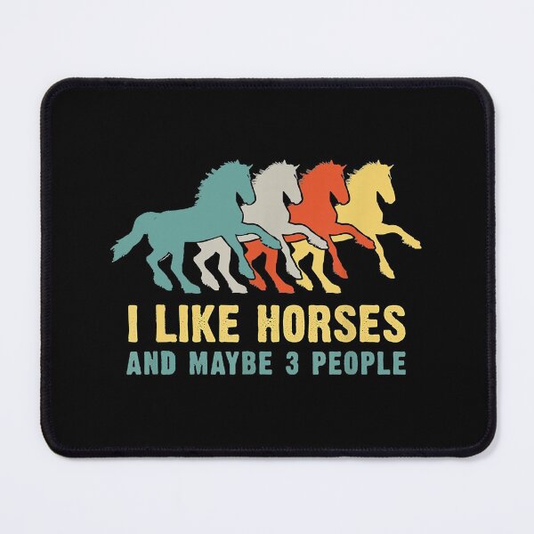 Item preview, I Like Horses and Maybe 3 People designed and sold by larryscott84.