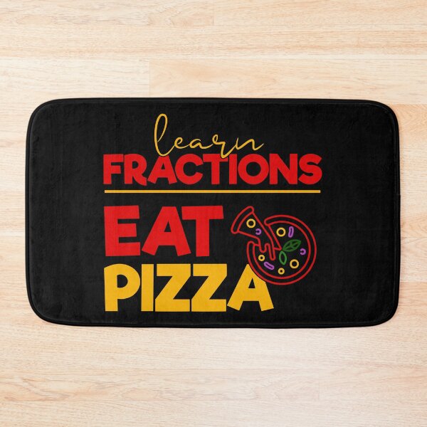 Item preview, Good People Eat Good Pizza - Fractions Eat Pizza designed and sold by Deylinashop.