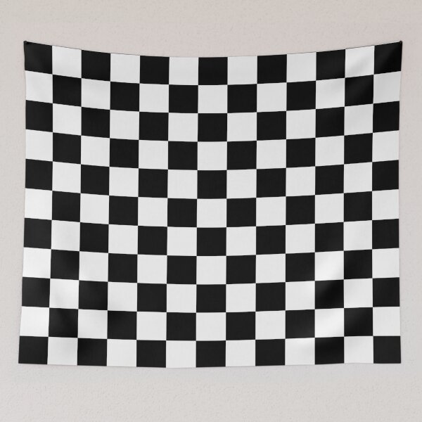 Item preview, Black and White Checkered designed and sold by starrylite.