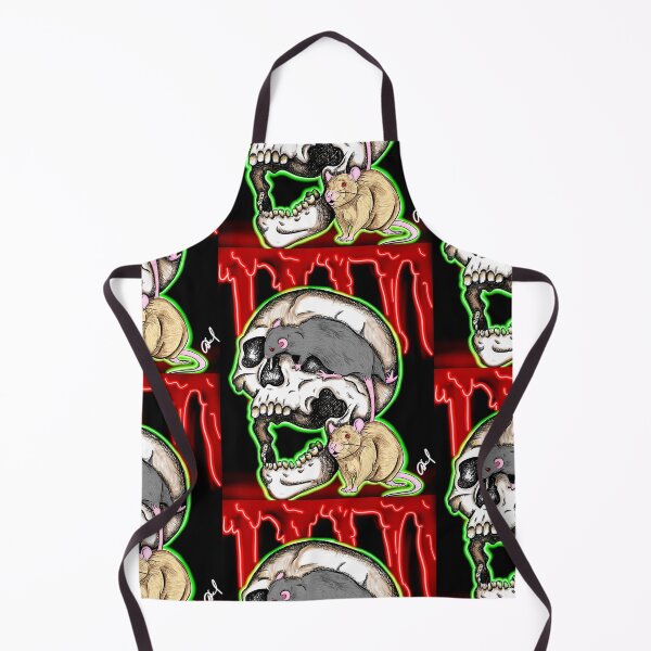 Item preview, Skull with rats designed and sold by GlacialGothique.