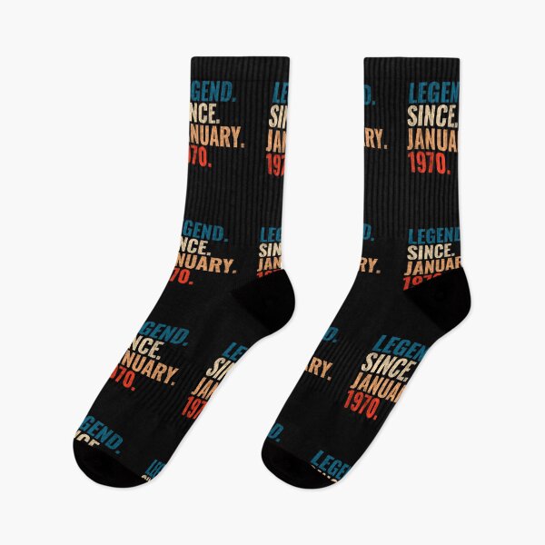 Item preview, Legend Since January 1970 Retro Vintage designed and sold by Teelogic.
