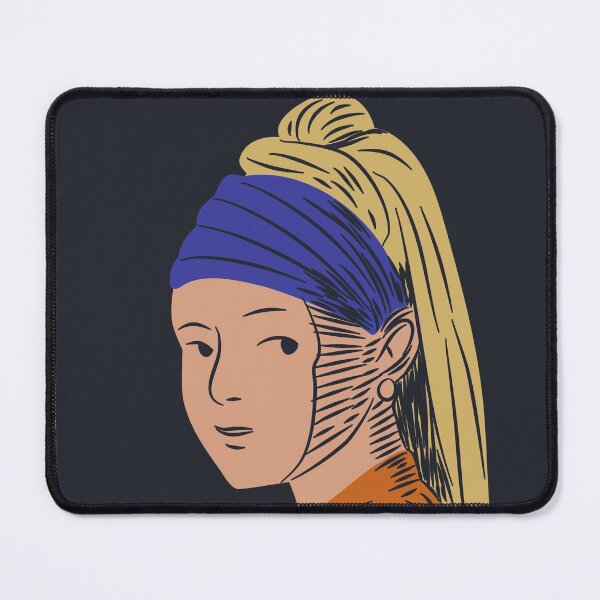 Item preview, girl with a pearl earring designed and sold by PotluckPrints.