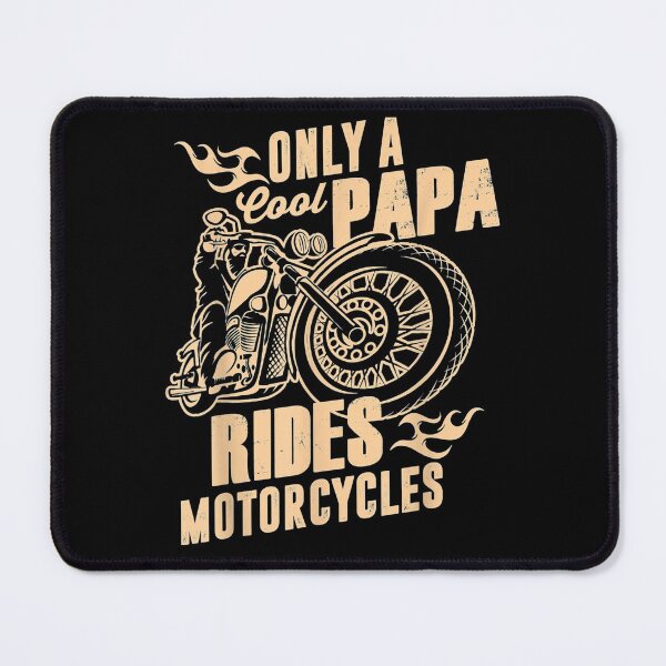 Item preview, Only Cool Papa Rides Motorcycles Funny Father's Day designed and sold by hoangminhSHOP.