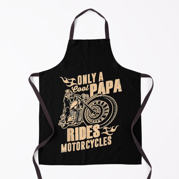 Item preview, Only Cool Papa Rides Motorcycles Funny Father's Day designed and sold by hoangminhSHOP.