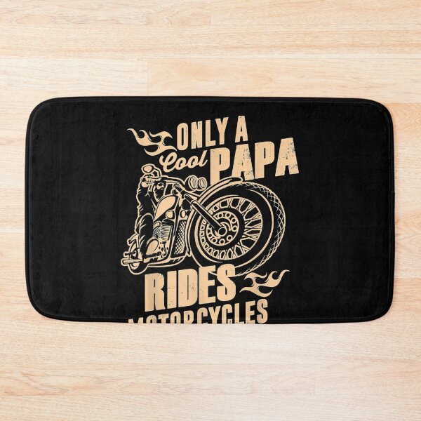 Item preview, Only Cool Papa Rides Motorcycles Funny Father's Day designed and sold by hoangminhSHOP.