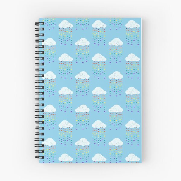 Aperçu de l'œuvre Gouttes de pluie arc-en-ciel bleu ciel créée et vendue par FirstwaterRuby.