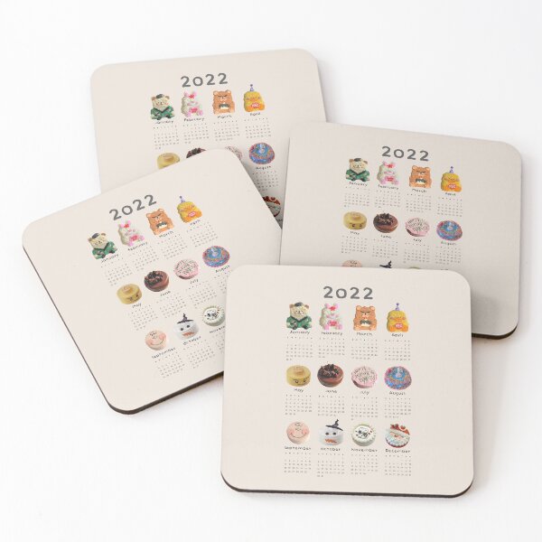 Item preview, 2022 Calendar for cake lovers! designed and sold by SerenaChoe.
