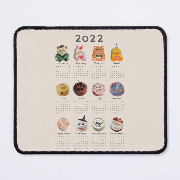 Item preview, 2022 Calendar for cake lovers! designed and sold by SerenaChoe.