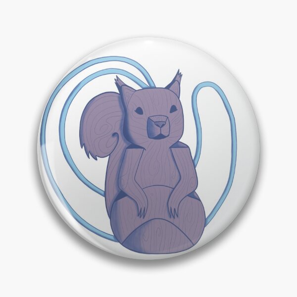 Item preview, Carefree squirrel totem - Inspired by Fère des Ours designed and sold by PotchouDoodle.
