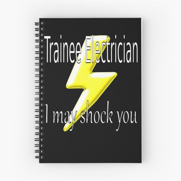 Item preview, Trainee Electrician designed and sold by CottagePop.