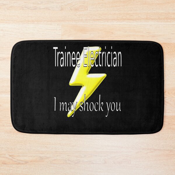 Item preview, Trainee Electrician designed and sold by CottagePop.