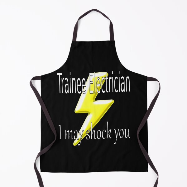 Item preview, Trainee Electrician designed and sold by CottagePop.