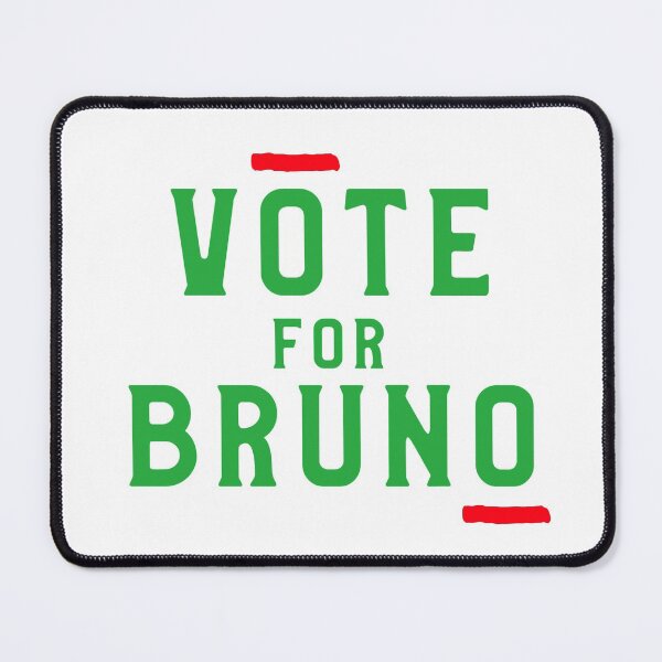 Item preview, Funny Bruno Vote For Bruno Trending Bruno Quote designed and sold by Zuuag.