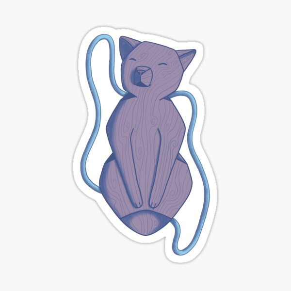 Item preview, Patient Cat Totem - Inspired by Fère des Ours designed and sold by PotchouDoodle.