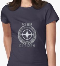 Star Citizen logo Women's Fitted T-Shirt