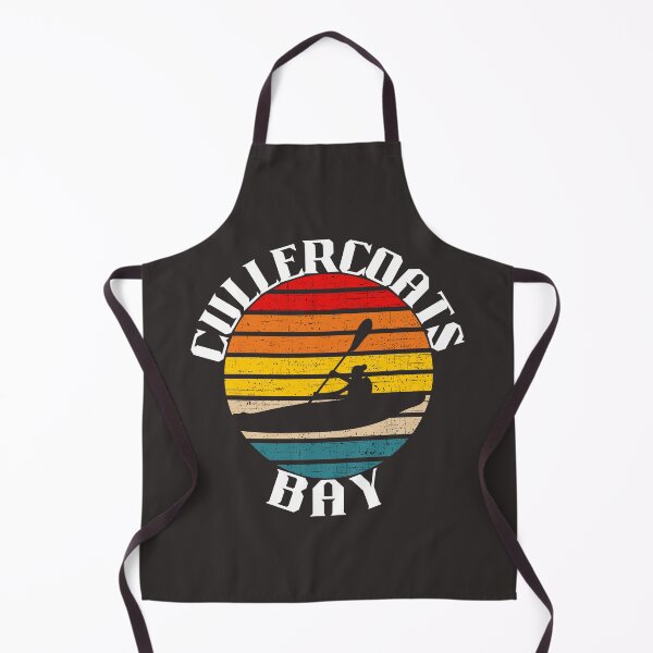 Item preview, Cullercoats Bay vintage distressed Canoeing Kayaking retro Sunset designed and sold by MerchByCraig.