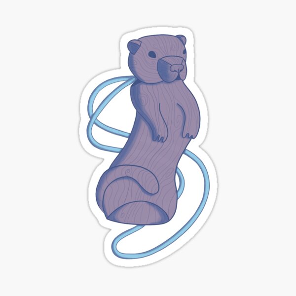 Item preview, Curious ferret totem - Inspired by Fère des Ours designed and sold by PotchouDoodle.